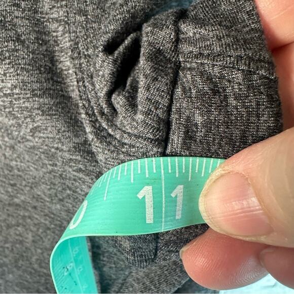 Free People FP Movement Halo Cut Out Leggings Size Large Charcoal Gray 189 - Picture 11 of 13